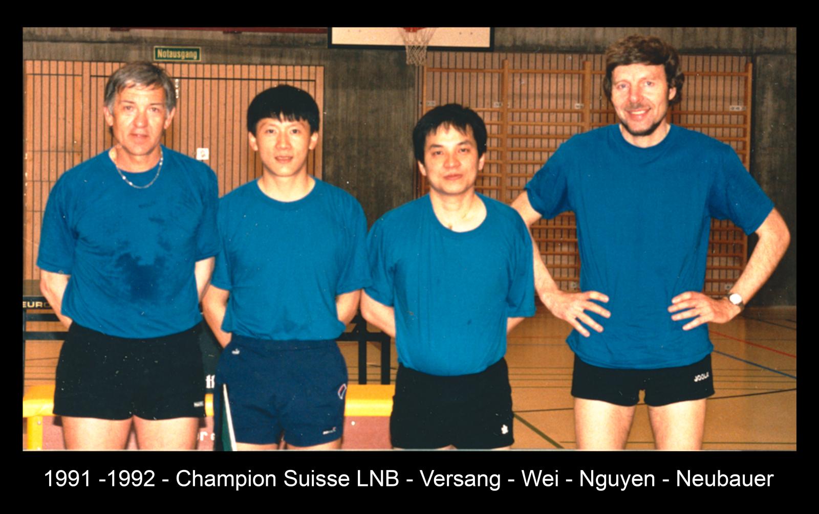 Champions Meyrin CTT et titres